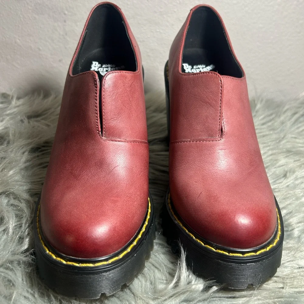 Cordelia - Chunky Heel in Dusty Rose